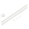 ledscom.de Siris LED Under-Unit Light Matt White with Connector, Corner
