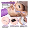 Kit de Extensiones de Pestañas con Herramientas, Curvatura D y