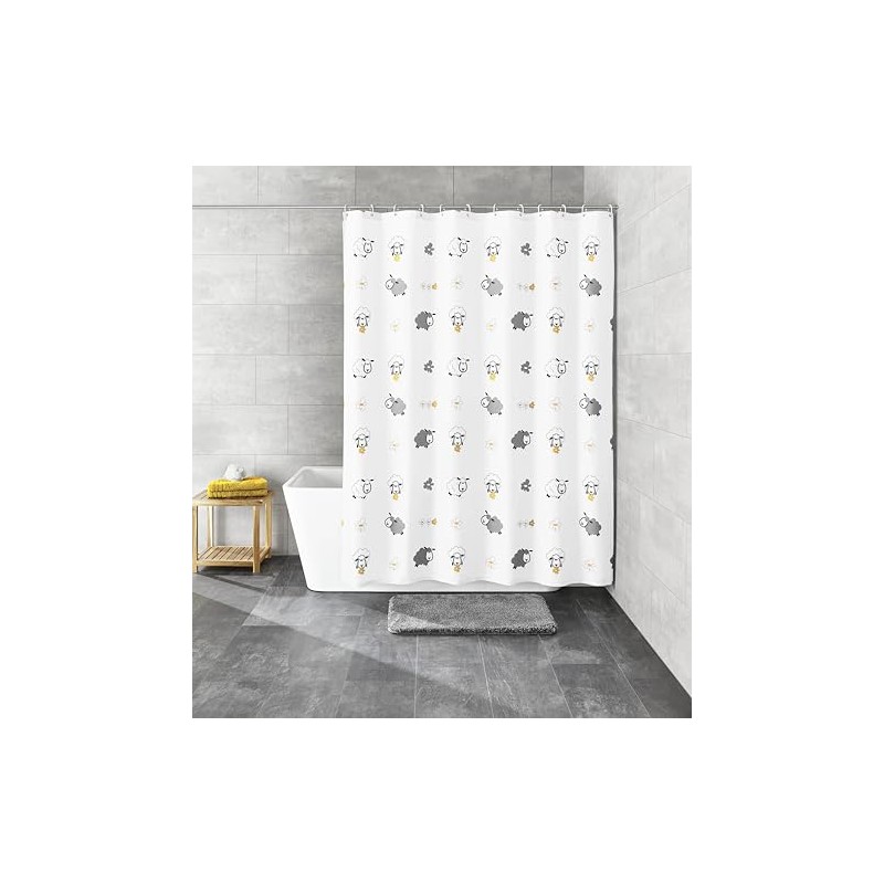 Kleine Wolke Sheep 5130148305 Shower Curtain 180 x 200 cm