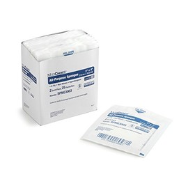 MediChoice All-Purpose Sponge, Non-Woven, Sterile, Hypoallergenic, 3x3 Inch, White, 1314SPNG3003 (Case of 300)