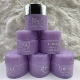 Clinique 6 Pc - CLINIQUE Take The Day Off Cleansing Balm - Travel Size .5 oz /15 ml Each