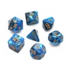 DollaTek Polyhedral Dice Set Table Games Dice 3 Sets Dice