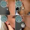 81stgeneration Karen Hill Tribe Fine Pure 999 Sterling Silver spiral