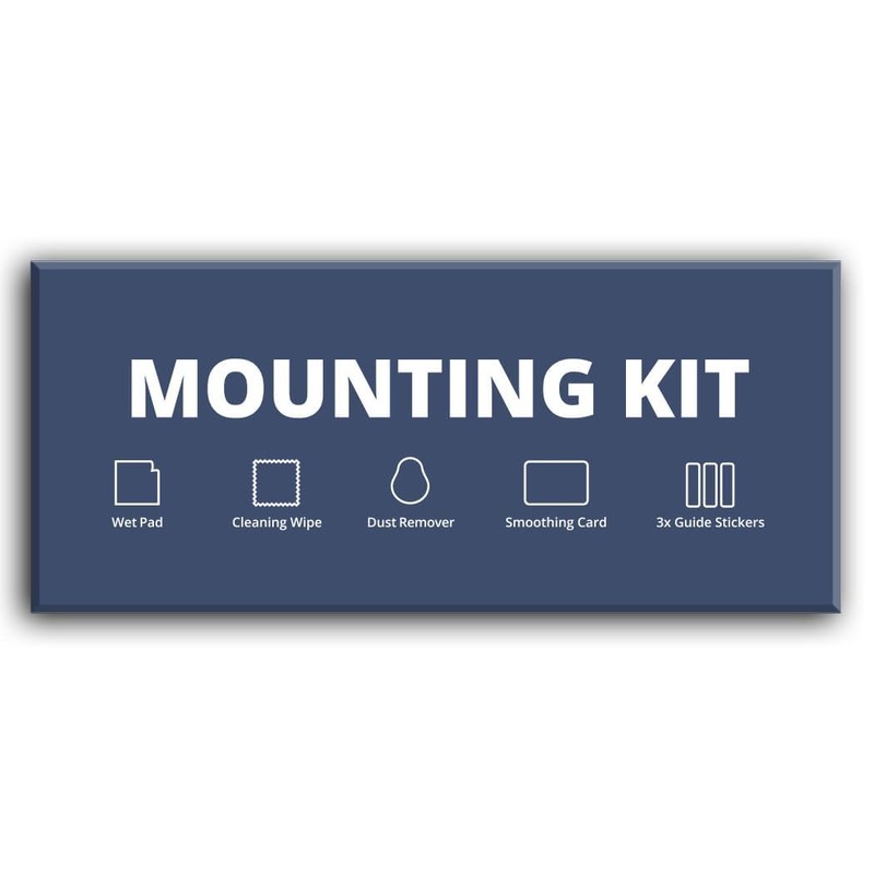 Bedifol 5 x Polyethylene Terephthalate Screen Protector Mounting Kit