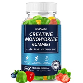 HEMOMAC Creatine Monohydrate Gummies 5000mg Sour Papaya