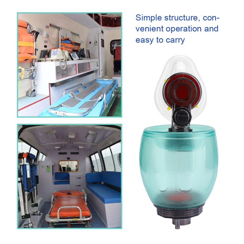 PVC Simple Style Manual Resuscitator Emergency Artificial Respiration Resuscitation ToolFor