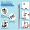 13Pcs Pen Barrel Trimming System Carbon Steel Cutter Shafts for