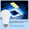 Paquete 10, Focos 10w Led Ahorrador, E27, 700lm Luz Bca