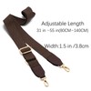 XINGSHUNFU Wide Shoulder Strap Adjustable Replacement Belt Canvas Purse Strap