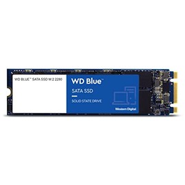 Western Digital 1TB WD Blue 3D NAND Internal PC SSD - SATA III 6 Gb/s, M.2 2280, Up to 560 MB/s - WDS100T2B0B