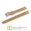 Cassis Calf Embossed Watch Band Donna Crocodile Pattern D0000 312