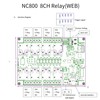 RJ45 /IP Remote Controller Module Web Controlled Ethernet Relay Controller