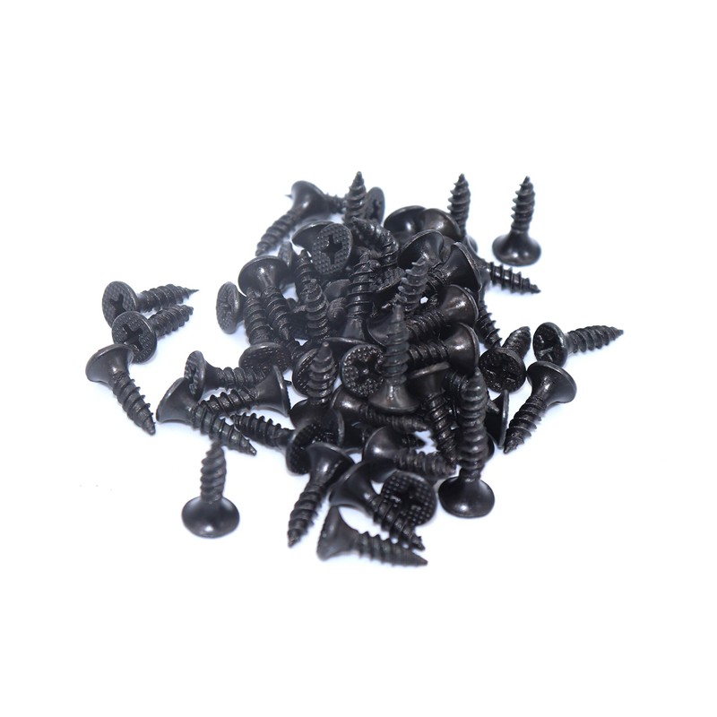 FGen 10pcs 3-inch Galvanized T-Shaped & Triangular Hinge Door