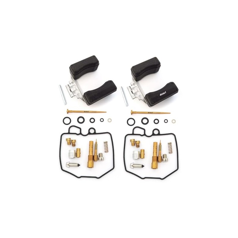 Deluxe Carburetor Rebuild Kit With Floats - Fits Honda CM400A