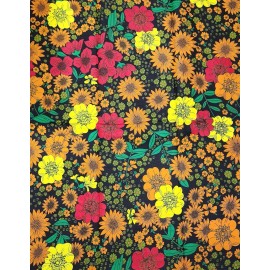 Unbranded 100% cotton sell by 6 yards high quality african floral wax print for dresses