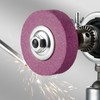 BEROZA Grinding Wheel Adapter and Sharpening Stone for Drill, Metal