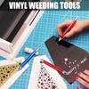 Therwen 2 Pcs LED Weeding Tools for Vinyl with Light