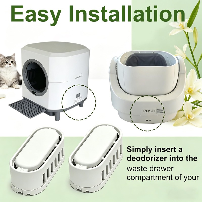 NewKe 6 Pack Deodorizer for Ellenpent ICB019 & ICB020 Automatic