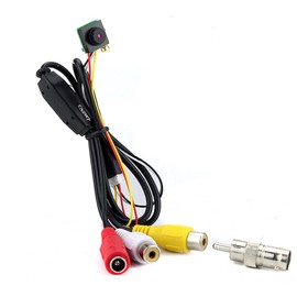 CCTV Micro Camera HD 1000TVL 3.6mm 90degree Small Portable Wired Camera Mini Small Surveillance Camera 12x12mm(DST-CM12p1)