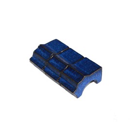 Woodlodge Products YFBBK Large Black Glazed Pot Feet, Pack of 3