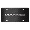 iPick Image for Dodge Durango 3D Logo on Black Carbon