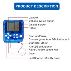 Stondino 12個 ビデオゲーム パーティー記念品 ビデオゲームキーホルダー 6色 ゲーマーパーティーの記念品 ビデオゲーム パーティー用品 子供のビデオゲームの記念品