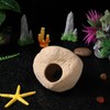 Happyyami Aquarium Rock Cave Betta Fish Hideaway Stone Shelter Shrimp