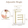 susswiff susswiff Jewelry Holder Organizer Stand - Adjustable Tall 17.5"