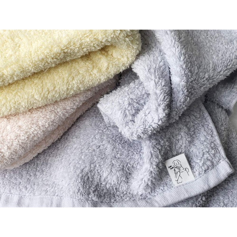 Oboro Towel Hair Dry Towel Botanical Blue Specialized Hair Towel