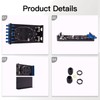 SC SM 6Port Box +Cables Wall Mount Fiber Enclosure with