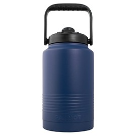 Patriot Coolers 128oz / 1 Gallon Insulated Stainless Steel Water Bottle - Perfect for Outdoors… (Navy Blue)