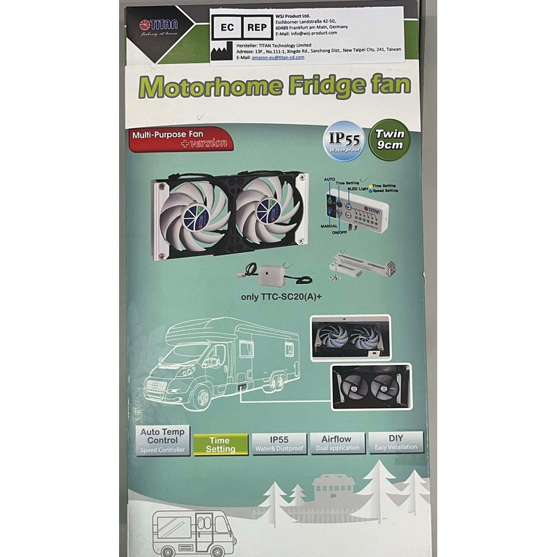 Other FRE35137 Double Fridge Fan