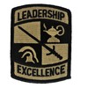 ROTC Cadet Leadership Excellence - OCP Patch with Hook Fastener