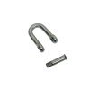 Unbranded Hex Sink Screw Pin D-Shackle 5/16" Marine Grade 1300Lb