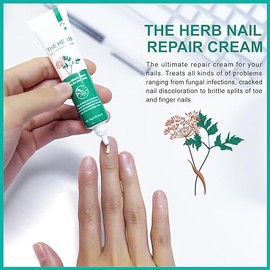 MIELIKKI Nail Repair Cream, Nail Strengthener Cream, Nail Repair Solution, Repairs Damaged, Broken, Cracked and Discolored Nails