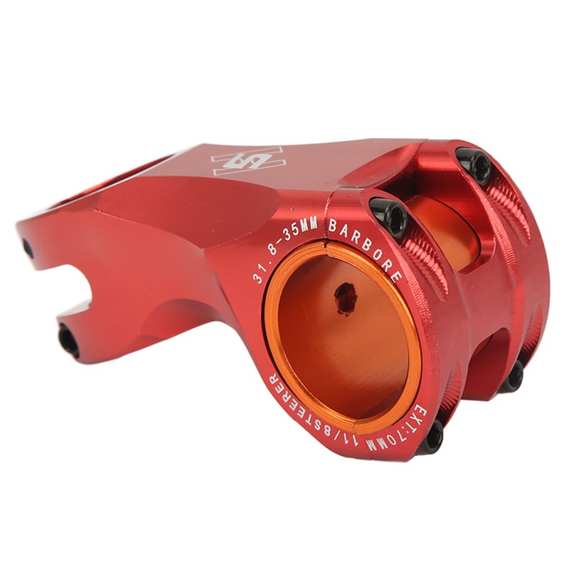 Bicycle Stem Bike Riser 70MM Ultra Light ‑17 Degree for