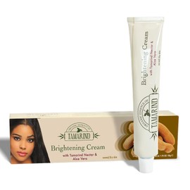 Extracto orgánico de tamarindo, crema iluminadora de la piel - 1.7 fl oz / 50 ml - Crema para manchas oscuras en las manos,