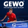 GEWO CS Outdoor Table Tennis Net - Weatherproof Table Tennis