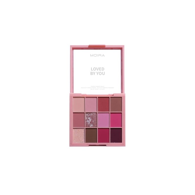 PALETA DE SOMBRAS LOVE BY YOU MOIRA COSMETICS EPP002 MULTICOLOR