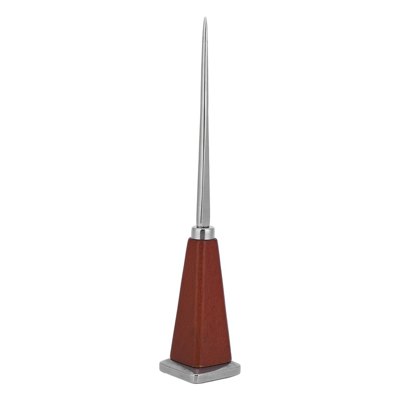 Ice Pick Stainless Steel Ice Pick with Wood Handle Bartender