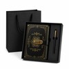 SIMDAO A5 Vintage Leather Journal With Lock, Secret Diary Gift