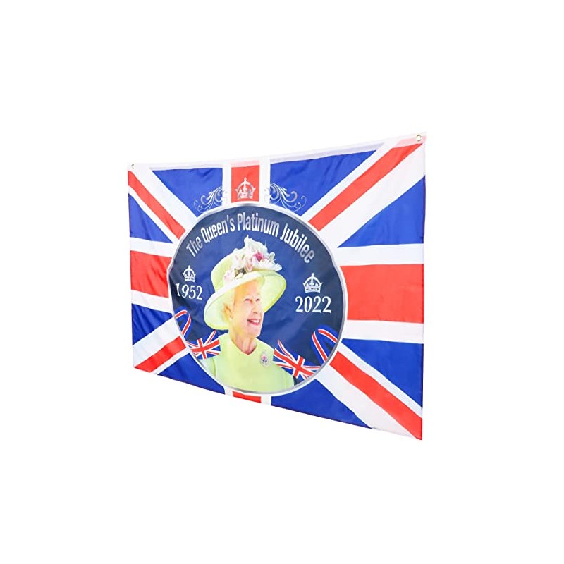 Toyland® 5ft x 3ft (150cm x 91cm) Queens Platinum Jubilee