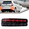 BINQIGOO 2Pc Full LED Rear Bumper Reflector Lights Kit for