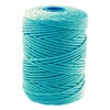 IMROPE 4mm x 500 Feet Blue Jute Rope, Twine for
