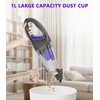 MYUAKO Handheld Car Vacuum Cordless, 18000Pa 160W Car Vacuum Cleaner,30Min