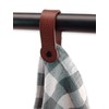 Brute Strength - Magnetic Towel Holder Leather - Cognac 6