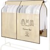 Protector de Ropa Colgante,Funda protectora para ropa, ideal para vestidos,
