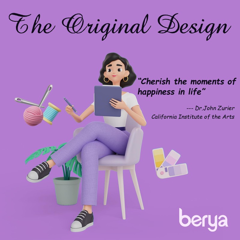 BERYA Embroidery Kit for Beginners, Flowers and Leaves Embroidery Practice