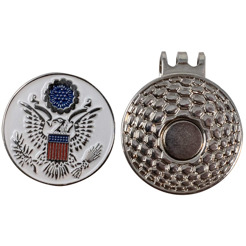 Da Vinci Magnetic Golf Hat Clip with One Inch Metal