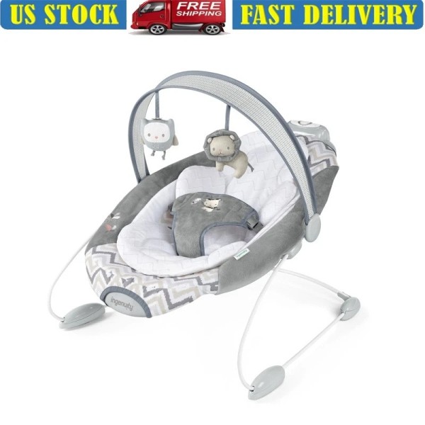 Unbranded Automatic Baby Bouncer 2 Speed Bounce Seat Infants 11